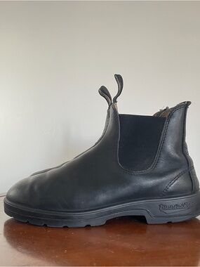 Blundstone Original #510 Black Leather Round Toe Chelsea Boot | AU 8.5